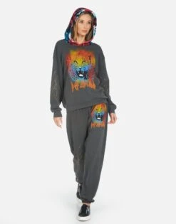 Tanzy Def Leppard Leopard -Sweater Store 4031 CSA 14256 PBK 06