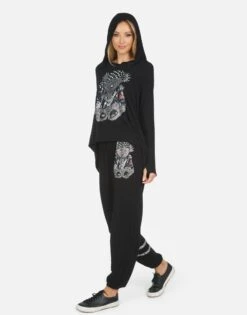 Tanzy Crystal Rocker Teddy 15 Tanzy Crystal Rocker Teddy -Sweater Store 4031 HAC 14091 BLK 03