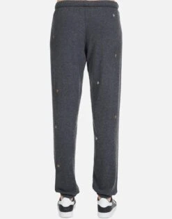 Tanzy Chain Heart Stars -Sweater Store 4031 HAC 32782 BLK chain heart sweatpant lauren moshi 05