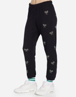 Alana Moshi Tennis Club 9 Alana Moshi Tennis Club -Sweater Store 4035 FTL 34926 BLK 02