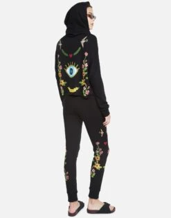 Jess Floral Eye Love 8 Jess Floral Eye Love -Sweater Store 4047 MSF 32607P85 BLK lauren moshi 01
