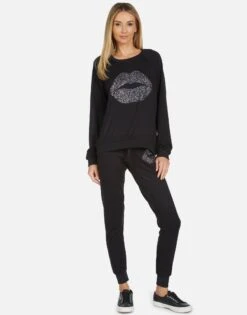 Jess Sprinkle Lip 12 Jess Sprinkle Lip -Sweater Store 4074 MSF 13790 BLK 02