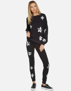 Jess Bling Face 15 Jess Bling Face -Sweater Store 4074 MSF 33808 BLK 03