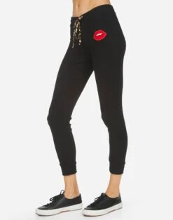 Guinivere Leopard Star Lip Patch -Sweater Store 4131 PKH 1P160 BLK 03