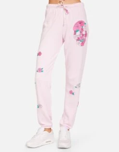 Xena Pink Rose Skull