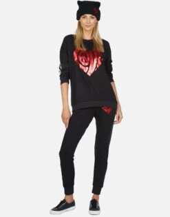 Blix Love Heart -Sweater Store 9073 CSM 3E104 BLK 01