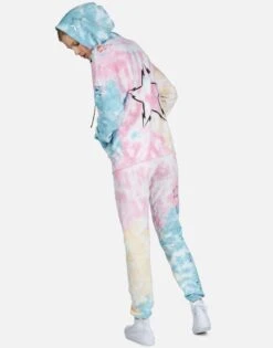 Koa Lightning Bolt Star -Sweater Store Lauren Moshi Lightning Bolt Star Tie Dye Hoodie 1337 CCFH 22999 KLDSCP 09
