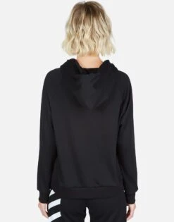 Mynx Lightning Bolt Star 21 Mynx Lightning Bolt Star -Sweater Store Lauren Moshi Lightning Bolt Stripe Star Hoodie 1342 MSF 12996 BLK 02