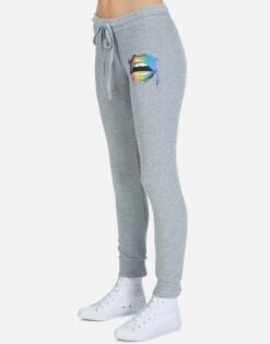 Kizzy Rainbow Smudge Lip -Sweater Store Lauren Moshi Rainbow Smudge Lip Sweatpant 4056 HAC 12946 HEG 02