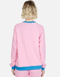 Raelynn Rainbow Star 17 Raelynn Rainbow Star -Sweater Store Lauren Moshi Rainbow Stripe Star LS Raglan Pullover Pink 1343 FTL 13001 CPKTBL 06