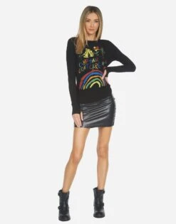 Mckinley Camp Hair Don't Care -Sweater Store camp hair dont care lauren moshi made in los angeles usa 2158 THR X14283 BLK 04