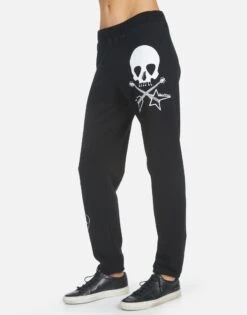 Gia Music Skull 16 Gia Music Skull -Sweater Store gia music skull made in los angeles usa lauren moshi clothing 4009 CSA 34298 BLK 05