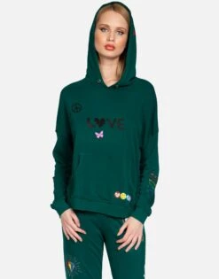 Melanie #1 Love -Sweater Store lauren moshi 1 love pullover hoodie 1334 CSA 13379 ALPN 02
