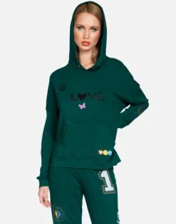 Melanie #1 Love -Sweater Store lauren moshi 1 love pullover hoodie 1334 CSA 13379 ALPN 04