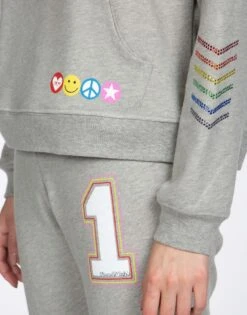 Melanie #1 Love -Sweater Store lauren moshi 1 love pullover hoodie 1334 GSA 13379 HEG 12