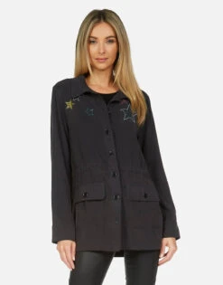 Ashanti Crystal Stars 14 Ashanti Crystal Stars -Sweater Store lauren moshi ashanti crystal stars made in los angeles usa 1463 LTW 24324 ONX 04