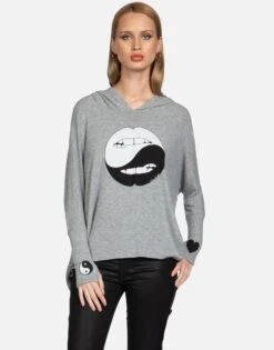 Wilma Biting Lip Yin Yang 11 Wilma Biting Lip Yin Yang -Sweater Store lauren moshi biting lip yin yang pullover hoodie 1092 HAC 13339 HEG 02