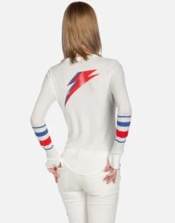 McKinley Bowie Stardust 7 McKinley Bowie Stardust -Sweater Store lauren moshi bowie stardust fitted thermal top 2158 THR 13331 MLK 03