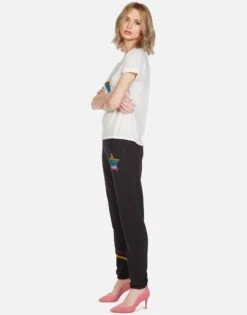 Brynn Dripping Star -Sweater Store lauren moshi dripping star sweatpant 4092 FTL 13234 ONYX 06