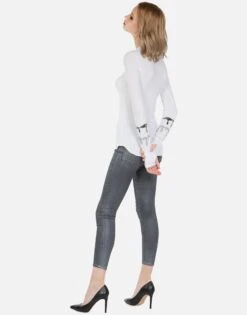 Mckinley Dripping Star -Sweater Store lauren moshi foil dripping star fitted thermal 2158 THR 13235 WHT 09