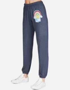 Tanzy Good Vibes Hamsa -Sweater Store lauren moshi good vibes hamsa sweatpant 4031 HAC 13012 NVY 04