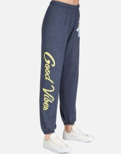 Tanzy Good Vibes Hamsa -Sweater Store lauren moshi good vibes hamsa sweatpant 4031 HAC 13012 NVY 05