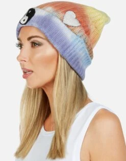 Blix Happy Peace Love 20 Blix Happy Peace Love -Sweater Store lauren moshi happy peace love patches cashmere beanie 9073 CSM 1P132 HVSTCD 03