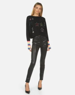 Janelle Crystal Stars 7 Janelle Crystal Stars -Sweater Store lauren moshi janelle crystal stars made in los angeles usa 1474 csm 14363 01