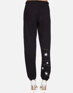 Brynn LA Peace Finger -Sweater Store lauren moshi la peace finger sweatpants 4092 FTL 13157 BLK 05