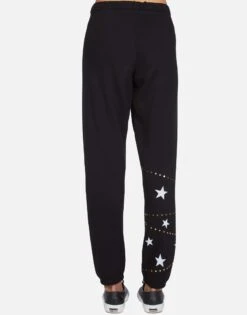 Brynn LA Peace Finger -Sweater Store lauren moshi la peace finger sweatpants 4092 FTL 13157 BLK 08