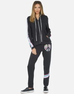 Gia Rainbow Ray Peace 11 Gia Rainbow Ray Peace -Sweater Store lauren moshi rainbow ray peace sweatpant 4009 CSA 13673 ONX 03