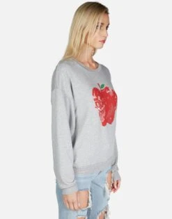 Babbs Skull Apple -Sweater Store lauren moshi skull apple ls boyfriend pullover 1263 HRP 13097 HEG 03