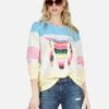 Erica Striped Bull -Sweater Store lauren moshi stripe bull color block pullover 1361 FTL 13057 ILSSBCP 10