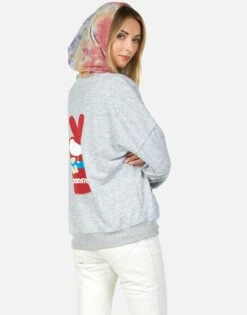 Melanie Woodstock Peace -Sweater Store lauren moshi woodstock music peace hoodie 1334 NVG 13468 HGSKT 09