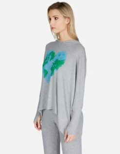 Wilma World Love -Sweater Store lauren moshi world love pullover hoodie 1092 HAC 13106 HEG 02